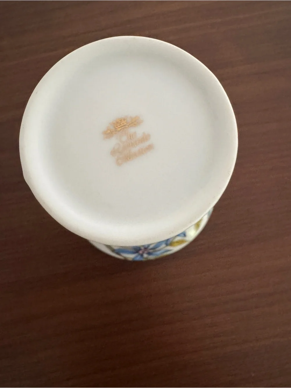 The Leonardo Collection Vintage Fine Porcelain Tea Cup and Tray Plate Set